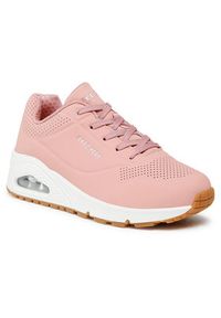 skechers - Skechers Sneakersy Uno Stand On Air 73690/ROS Różowy. Kolor: różowy. Materiał: skóra #9