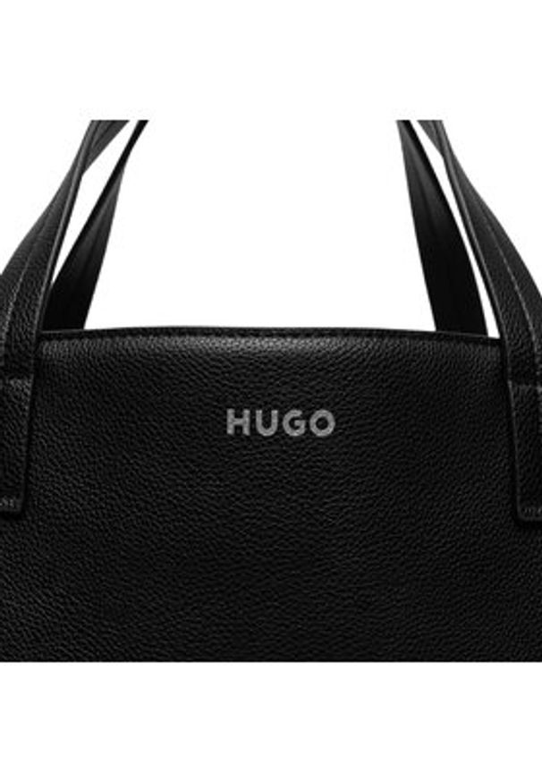 Hugo Torebka Bel 50490150 Czarny. Kolor: czarny. Materiał: skórzane