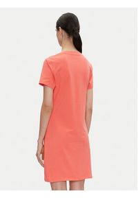 DKNY Sport Sukienka codzienna DP5D4902 Koralowy Regular Fit. Okazja: na co dzień. Kolor: pomarańczowy. Materiał: bawełna. Typ sukienki: proste, sportowe. Styl: sportowy, casual #4