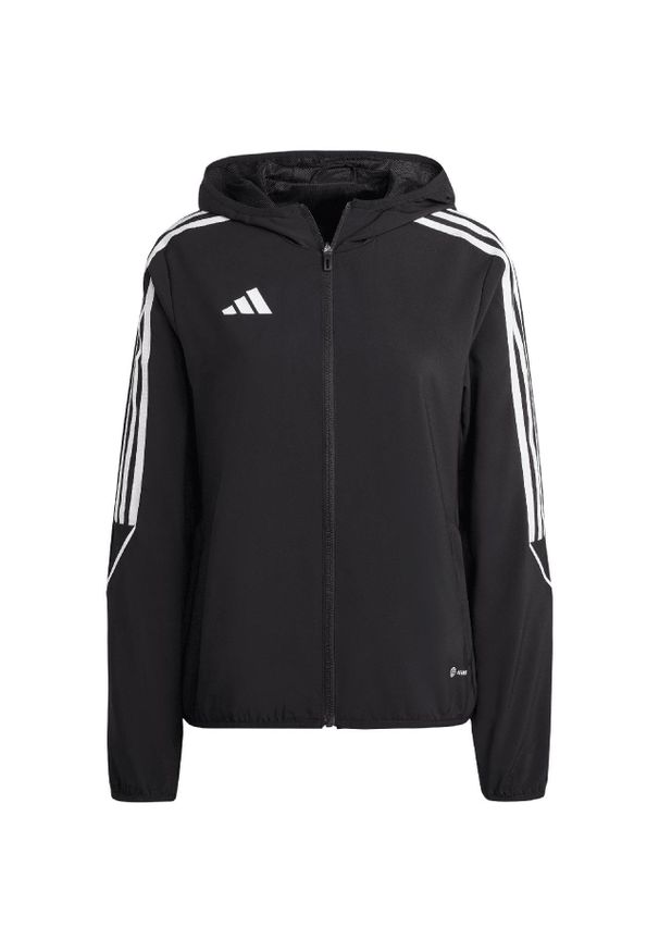 Adidas - Kurtka damska adidas Tiro 23 League Windbreaker. Kolor: wielokolorowy, czarny, biały