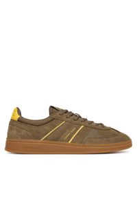 Tommy Jeans Sneakersy The Greenwich Edge EM0EM01609 Brązowy. Kolor: brązowy. Materiał: zamsz, skóra #1