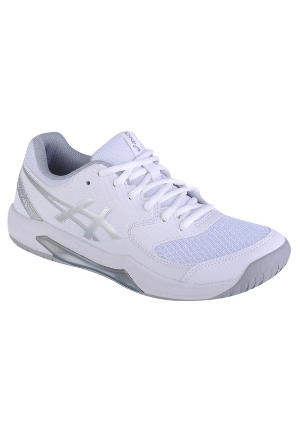 Asics - Buty do tenisa damskie, ASICS Gel-Dedicate 8. Kolor: wielokolorowy, szary, biały. Sport: tenis