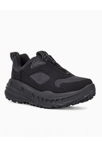 Ugg - UGG - Czarne sneakersy CA805 Zip Trainer. Zapięcie: bez zapięcia. Kolor: czarny. Materiał: jeans, materiał, nylon, zamsz. Sezon: zima, jesień #4
