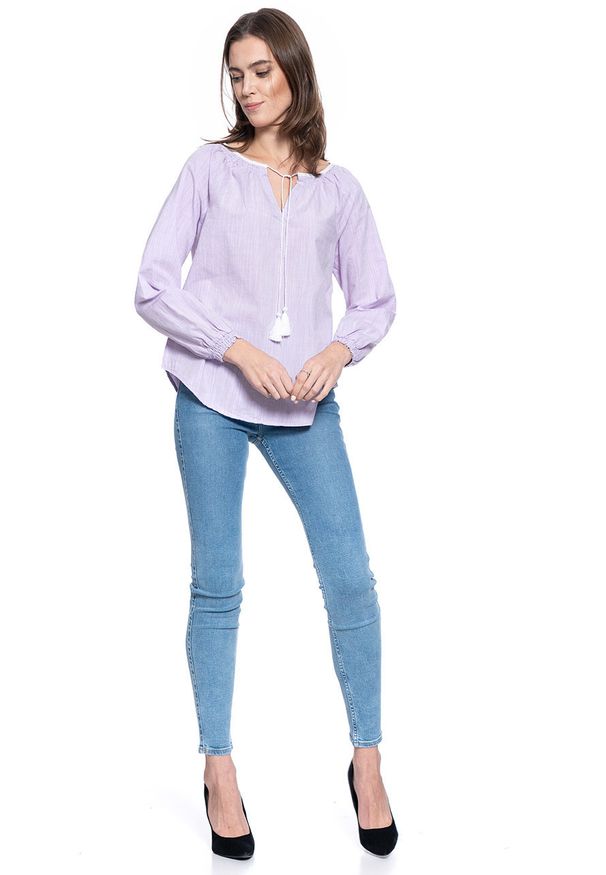 Mustang - BLUZKA DAMSKA MUSTANG Edda V chambray 1009740 8495