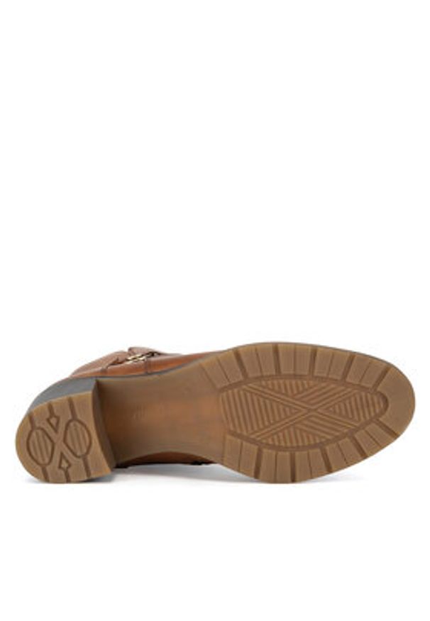 Remonte Botki D2A73-24 Brązowy. Kolor: brązowy. Materiał: skóra