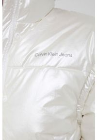 Calvin Klein Jeans Kurtka J20J217708.PPYY damska kolor biały zimowa. Okazja: na co dzień. Kolor: biały. Sezon: zima. Styl: casual #5