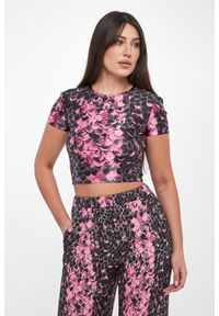 Versace Jeans Couture - T-shirt damski ze wzorem węża VERSACE JEANS COUTURE #1