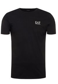 EA7 Emporio Armani T-Shirt 8NPT52 PJM5Z 1200 Czarny Regular Fit. Kolor: czarny. Materiał: bawełna #3