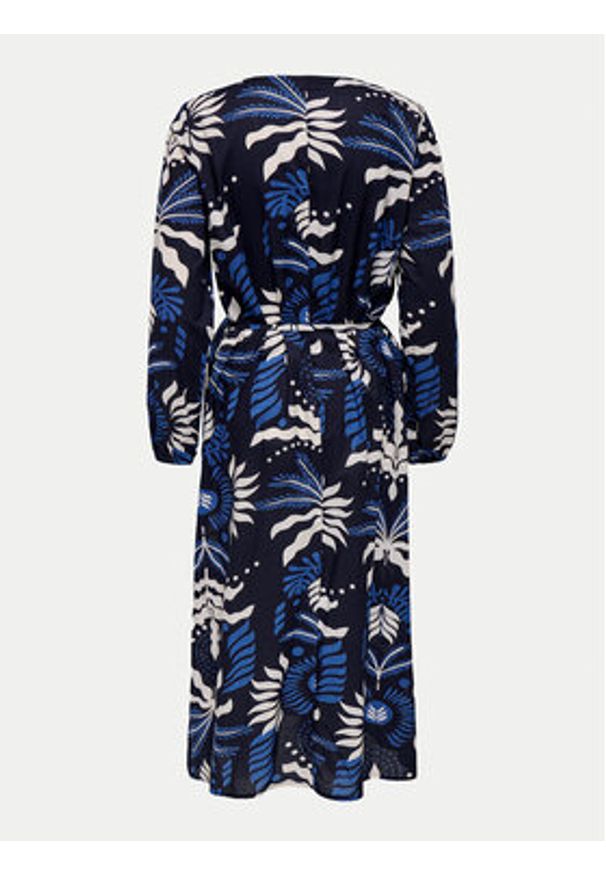 JDY Sukienka codzienna Anna 15349065 Granatowy Loose Fit. Okazja: na co dzień. Kolor: niebieski. Materiał: bawełna. Typ sukienki: proste. Styl: casual