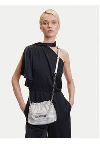 Love Moschino - LOVE MOSCHINO Torebka JC4138PP1MLL196B Srebrny. Kolor: srebrny #4