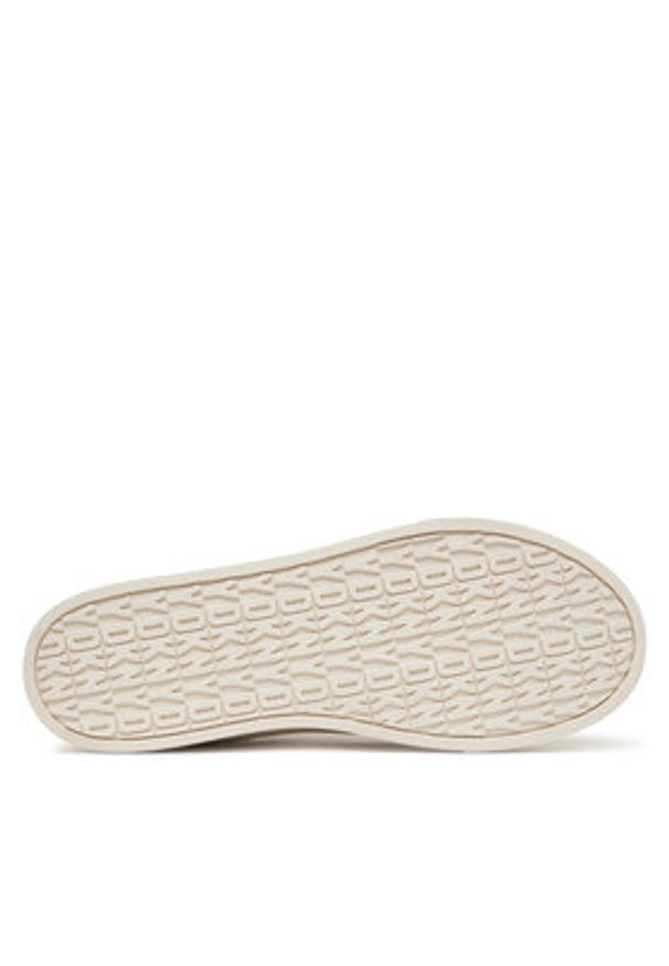 DKNY Trampki York Lace UP Sneak K2533982 Beżowy. Kolor: beżowy. Materiał: materiał