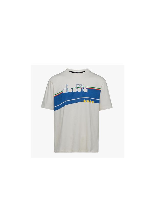 Diadora - Koszulka męska DIADORA T-SHIRT SS ICON STELLA. Kolor: biały