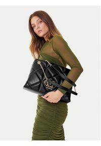Love Moschino - LOVE MOSCHINO Torebka JC4040PP0NLC0000 Czarny. Kolor: czarny. Materiał: skórzane #3