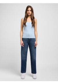 Lee - DAMSKIE SPODNIE LEE RIDER CLASSIC HYPER DARK 112354414