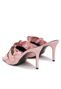Versace Jeans Couture Klapki 78VA3S70 Różowy. Kolor: różowy. Materiał: skóra #6