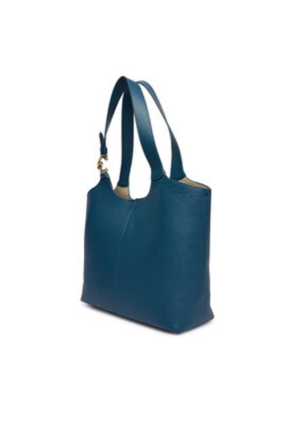 Coccinelle Torebka SHA Coccinelle C-Easy E1 SHA 11 02 01 Niebieski. Kolor: niebieski. Materiał: skórzane