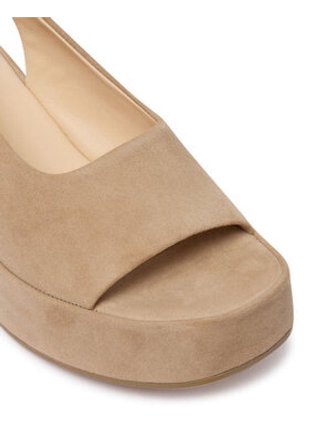 HÖGL Sandały 1-102512 Brązowy. Kolor: brązowy. Materiał: skóra, welur