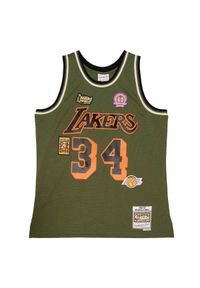 Mitchell & Ness - Koszulka NBA Los Angeles Lakers Shaquille O’Neale Flight Swingman 1996. Kolor: zielony. Sport: koszykówka #1