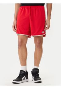 Adidas - adidas Szorty sportowe Stadium JZ6857 Czerwony Regular Fit. Kolor: czerwony. Materiał: syntetyk. Styl: sportowy #1