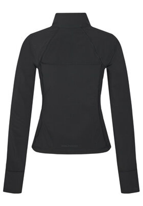 GIRLFRIEND COLLECTIVE - Girlfriend Collective Kurtka do biegania Estrella 2030 Czarny Slim Fit. Kolor: czarny. Materiał: syntetyk