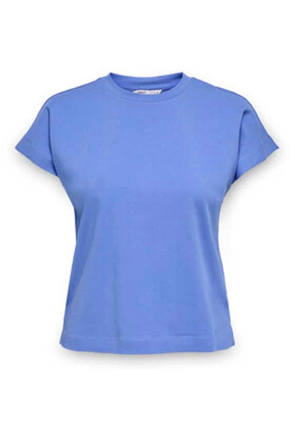 only - ONLY T-Shirt Erica 15308926 Niebieski Oversize. Kolor: niebieski. Materiał: bawełna