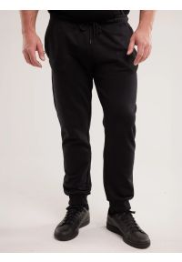 Big-Star - Spodnie męskie dresowe czarne Pylyp 906. Kolor: czarny. Materiał: dresówka #2