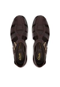 Clarks Sandały Hana Sun 26185911 Brązowy. Kolor: brązowy. Materiał: skóra #4