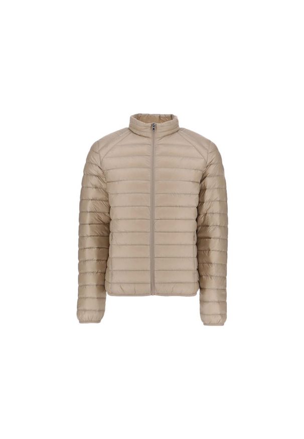 Jott - Kurtka puchowa JOTT Mat. Kolor: biały, beżowy, wielokolorowy. Materiał: puch