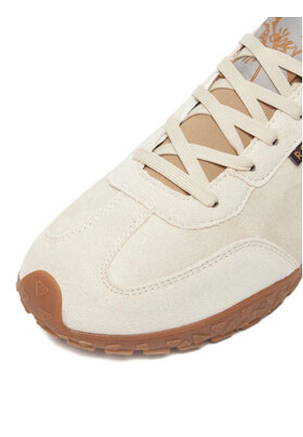 Roxy Sneakersy CEO-V12-1085-1 Beżowy. Kolor: beżowy. Materiał: materiał
