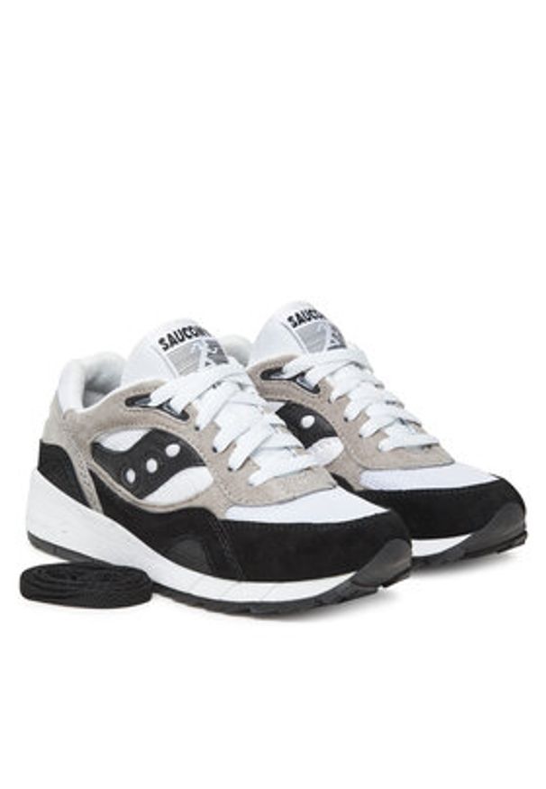 Saucony Sneakersy Shadow 6000 S70441 Biały. Kolor: biały. Materiał: materiał