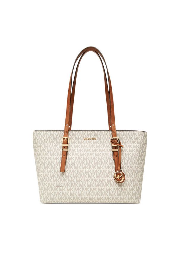 Torebka MICHAEL Michael Kors. Kolor: beżowy