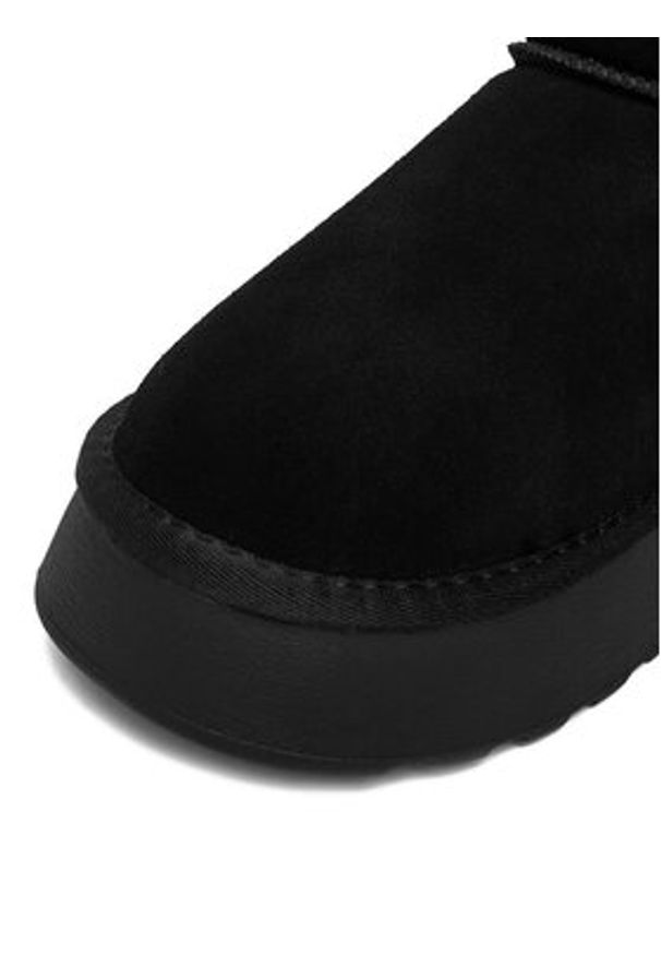 Badura Śniegowce EO-ANGELA-TS6296-01 Czarny. Kolor: czarny. Materiał: zamsz, skóra