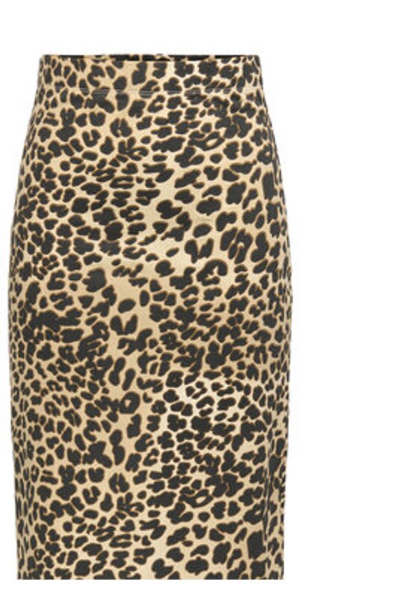 JDY Spódnica ołówkowa Ivy 15347463 Brązowy Slim Fit. Kolor: brązowy. Materiał: syntetyk