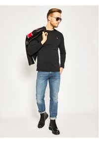 Levi's® Longsleeve Housemark Tee 72848-0009 Czarny Regular Fit. Kolor: czarny. Materiał: bawełna. Długość rękawa: długi rękaw #5