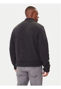 Guess Jeans Kardigan M5BR07 Z0662 Szary Regular Fit. Kolor: szary. Materiał: syntetyk #4