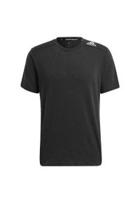 Adidas - Koszulka treningowa męska adidas. Kolor: czarny