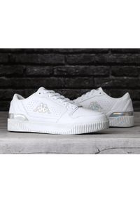 Kappa - Buty damskie sportowe do chodzenia KAPPA AMBIENT. Kolor: biały. Materiał: materiał, syntetyk. Sport: turystyka piesza