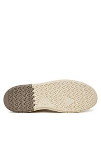 Clarks Sneakersy Courtlite2 Lo 26181290 Écru. Materiał: skóra, zamsz #5