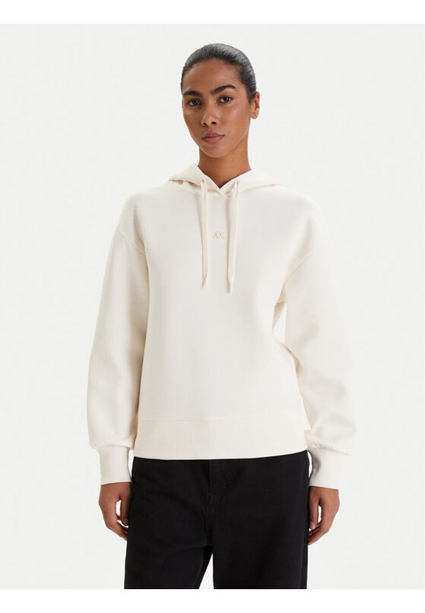Armani Exchange Bluza XW001829 AF10818 U1003 Écru Regular Fit. Materiał: bawełna