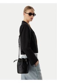 Calvin Klein Torebka Bold Ck Small LV04F3640G Czarny. Kolor: czarny. Materiał: skórzane #1