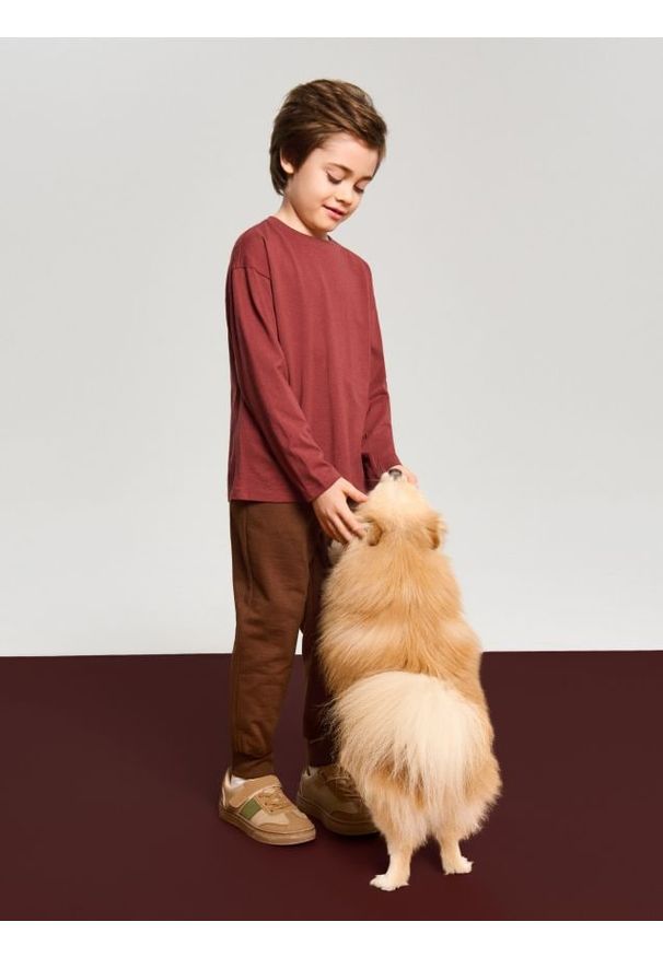 Sinsay - Bawełniana koszulka 5 pack - kremowy. Kolor: kremowy. Materiał: bawełna