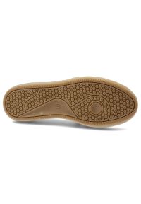 Trampki damskie Armodo, sznurowana konstrukcja z kontrastowymi paskami po bokach i klasycznym noskiem, białe, n1341-139/444/1236. Okazja: na co dzień. Zapięcie: pasek. Kolor: szary. Materiał: materiał, jeans, guma. Szerokość cholewki: normalna. Wzór: paski. Sezon: lato. Styl: klasyczny #5