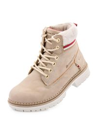 ALPINE PRO - Dziecięce Buty Zimowe Alpine Pro Weinro 34 - Wodoodporne i Trwałe. Kolor: zielony. Materiał: syntetyk, materiał. Sezon: zima. Styl: elegancki