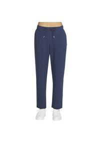 skechers - Spodnie sportowe damskie Slip-Ins: GO Walk Uptown Pant. Kolor: niebieski. Materiał: nylon