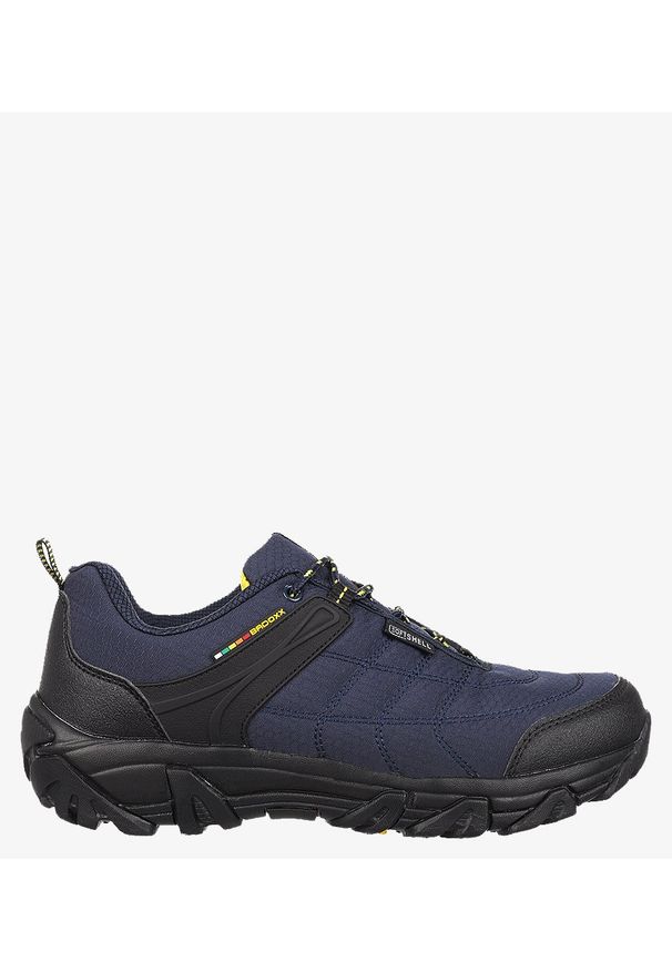 Casu - granatowe buty trekkingowe sznurowane casu mxc8100. Kolor: niebieski