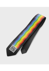 MegaKoszulki - Krawat Nyan QR. Materiał: materiał, poliester. Wzór: nadruk. Styl: elegancki #1