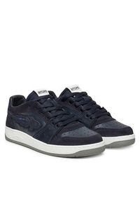 Enterprise Japan Sneakersy BB5001 PX633 Granatowy. Kolor: niebieski. Materiał: zamsz, skóra