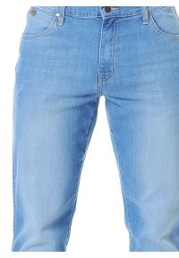 Wrangler - WRANGLER TEXAS STRETCH MĘSKIE SPODNIE JEANSOWE TROPICAL WIND W121EH75U #5