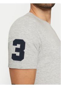 U.S. Polo Assn. T-Shirt MUP3311 Szary Slim Fit. Typ kołnierza: polo. Kolor: szary. Materiał: bawełna #3