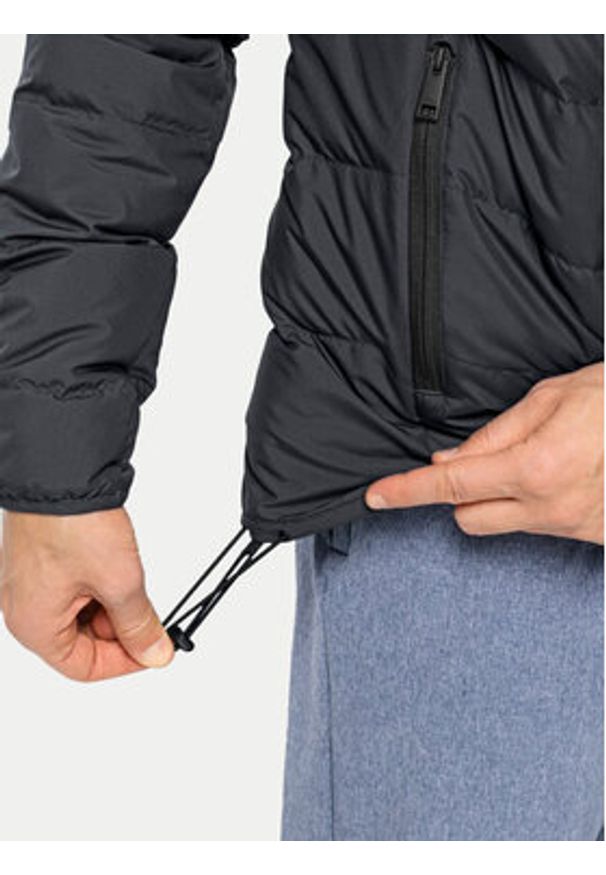 Jack Wolfskin Kurtka puchowa Colonius 1207431 Czarny Regular Fit. Kolor: czarny. Materiał: syntetyk